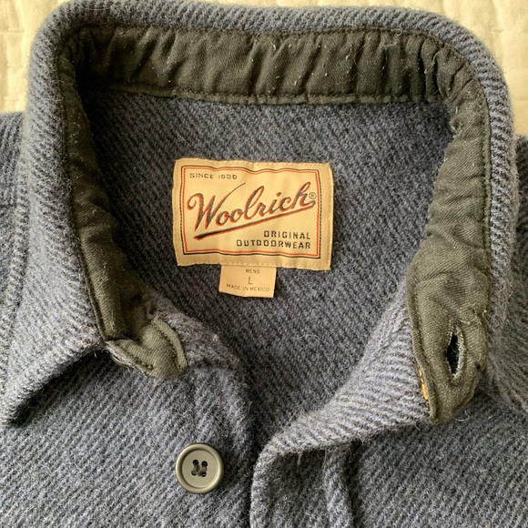 Woolrich Men’s Wool Shirt Jacket - Picture 2 of 4
